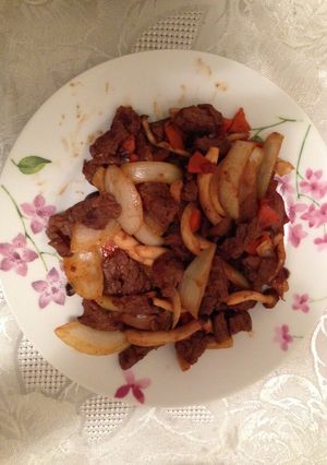 牛肉と野菜のケチャップ醤油炒め★-レシピのメイン写真