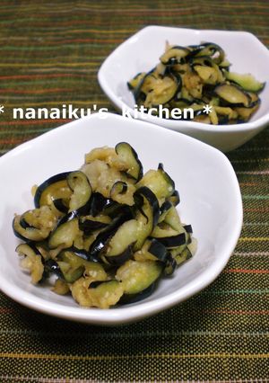 即席♡茄子のお漬物-レシピのメイン写真