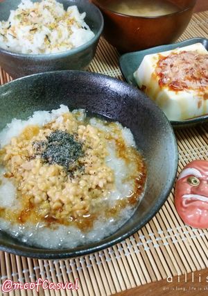お正月太り解消！大根おろし&ひき割り納豆-レシピのメイン写真