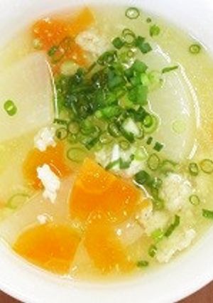 冬瓜とひき肉のスープ-レシピのメイン写真