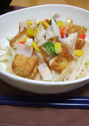 コリコリ焼きビーフン-レシピのメイン写真