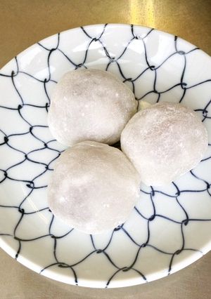 【使いきり】かんたん大福（切り餅で）-レシピのメイン写真