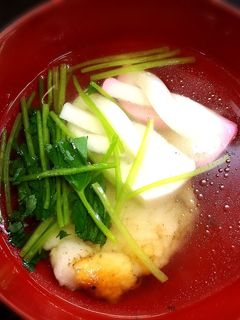 塩糀でつくる鶏出汁のお雑煮-レシピのメイン写真