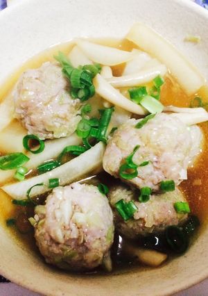 肉団子と大根の煮物-レシピのメイン写真