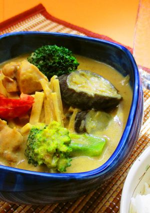 ベジ♪タイ風スープカレー-レシピのメイン写真