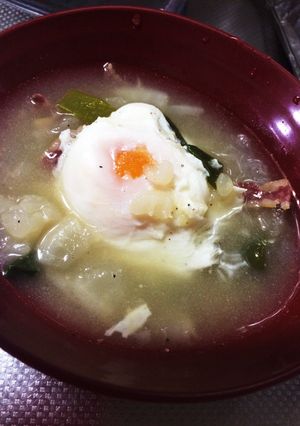 コンソメスープ(冬 version)-レシピのメイン写真