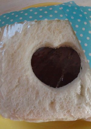 簡単♡バレンタインチョコパン♡-レシピのメイン写真