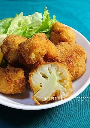 簡単！カリフラワーのカレー風味フライ-レシピのメイン写真