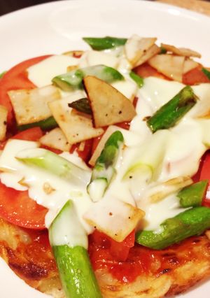 家事えもん ひやむぎpizza-レシピのメイン写真