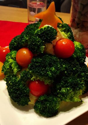 食べるクリスマスツリー-レシピのメイン写真