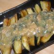 焼きナスの☆酸っぱい肉味噌がけぇ~♪