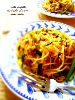 簡単♪納豆のスパゲッティ-レシピのメイン写真