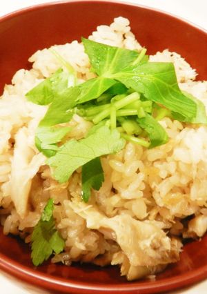 炊飯器で作る簡単で本格的な味の鯛めし-レシピのメイン写真