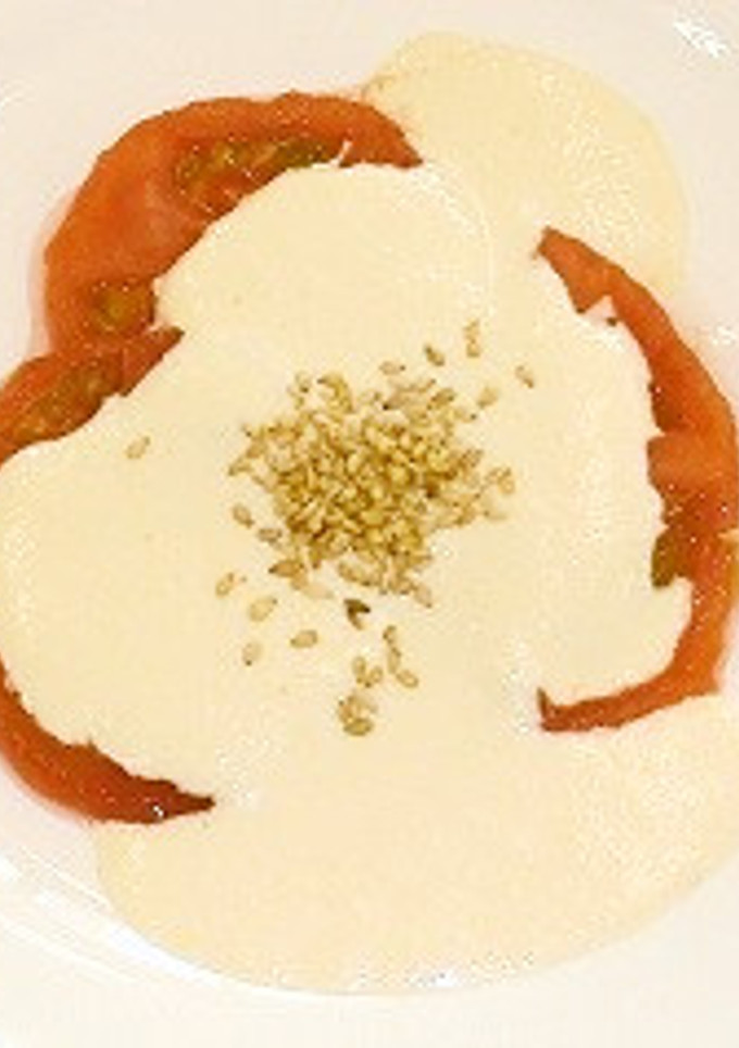 トマトの白和え-レシピのメイン写真