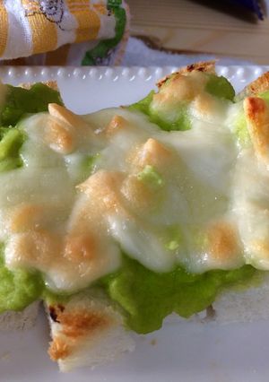 枝豆ソースのパングラタン簡単１歳離乳食-レシピのメイン写真