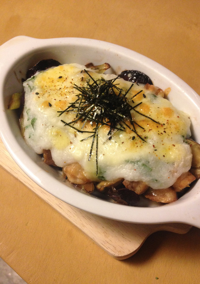 野菜のとろろ焼き-レシピのメイン写真
