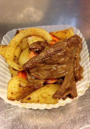 お弁当に♫牛薄切りのカレー炒め☆-レシピのメイン写真