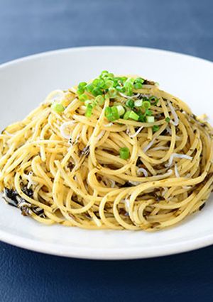 生のりとしらすの和風パスタ-レシピのメイン写真