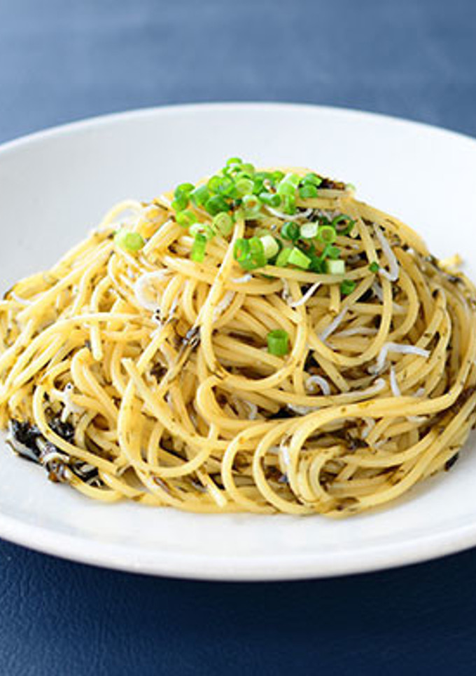 生のりとしらすの和風パスタ-レシピのメイン写真