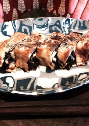 茎わかめ入り卵焼き-レシピのメイン写真