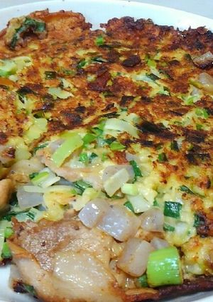 大阪の味！豚ネギ焼き-レシピのメイン写真