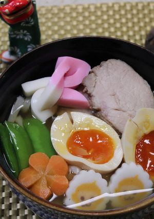 水出汁+めんつゆで年明けうどん-レシピのメイン写真
