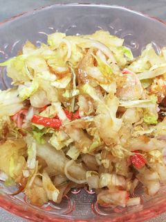 生白菜とジャコのサラダ-レシピのメイン写真