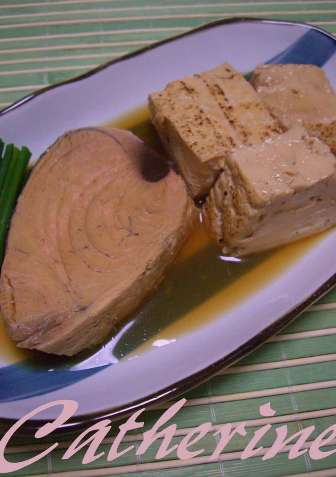 かつお　生節と焼き豆腐の煮物♪-レシピのメイン写真