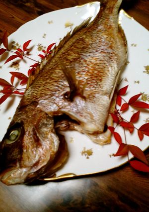 鯛の塩焼き-レシピのメイン写真