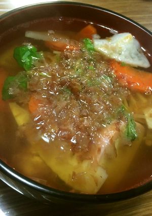 鶏雑煮-レシピのメイン写真
