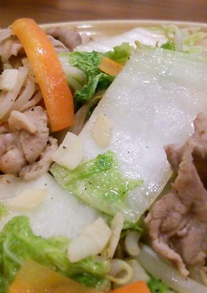白菜入り肉野菜炒め。-レシピのメイン写真