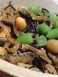 ひじきと大豆の煮物-レシピのメイン写真