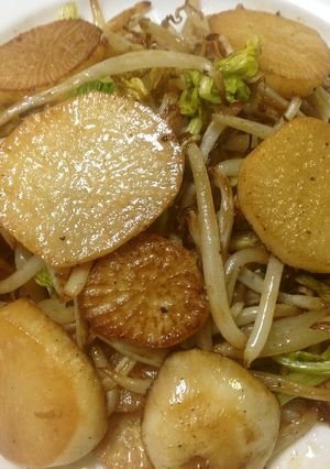 大根ともやしの焦がしバター醤油炒め-レシピのメイン写真