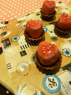 きらきら♡のいちごムース*チョコタルト-レシピのメイン写真