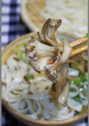 群馬は舞茸だぜぇ！うんまい舞茸うどん-レシピのメイン写真