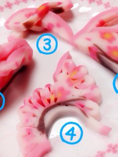 【簡単】かまぼこの飾り切り4パターン♡-レシピのメイン写真