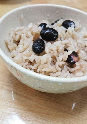 おせちリメイク！ほんのり甘〜い黒豆ごはん-レシピのメイン写真