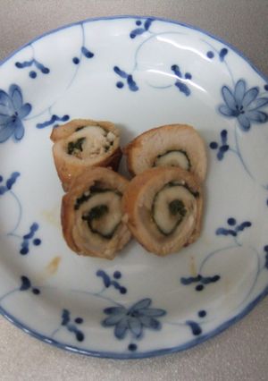 鶏の大葉巻き（大葉にんにく醤油で）-レシピのメイン写真