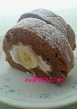 ふわふわ～ココア★シフォンロール-レシピのメイン写真