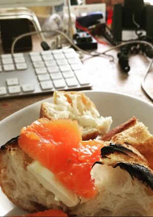 目にも美しいLOX。朝食、ブランチに。-レシピのメイン写真