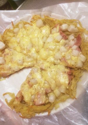 じゃがいもガレットde餅ピザ-レシピのメイン写真
