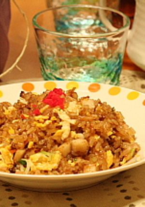 ちくわでソース焼き飯-レシピのメイン写真