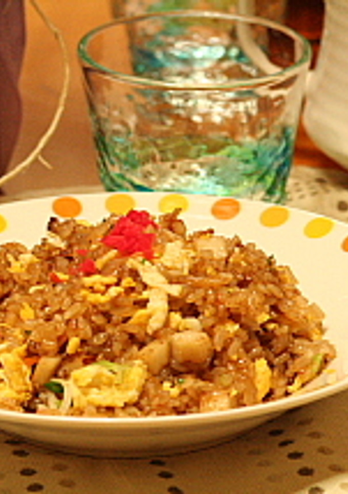 ちくわでソース焼き飯-レシピのメイン写真
