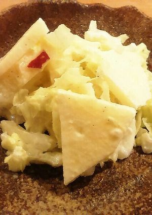 白菜とりんごのサラダ-レシピのメイン写真