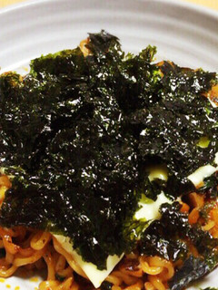 【簡単アレンジ】焼き辛ラーメン♡-レシピのメイン写真