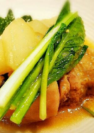 茅乃舎出汁で簡単❤豚の角煮-レシピのメイン写真