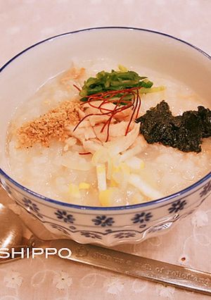七草粥に♪ぽかぽかエスニック鶏がゆ-レシピのメイン写真