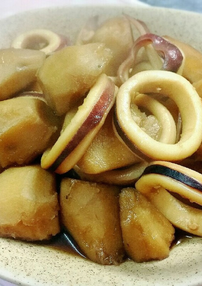 ♥イカと里芋の煮物♥-レシピのメイン写真