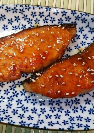 サーモンのこってり焼き-レシピのメイン写真