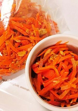 人参しりしり♪冷凍保存可☆常備菜-レシピのメイン写真
